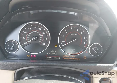 2016 BMW 328 I Sulev z USA, uszkodzony, nr VIN WBA8E9G58GNT86154